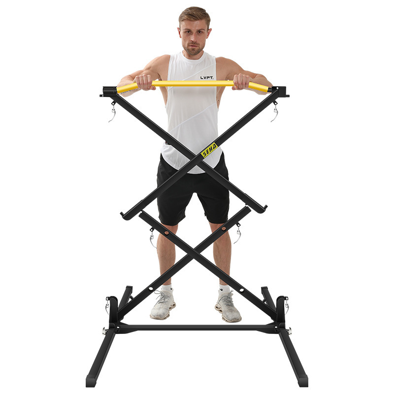 Folding horizontal bars, parallel bars, home fitness equipment, indoor pull-ups, adult non-perforated horizontal bars and parallel bars pic 2