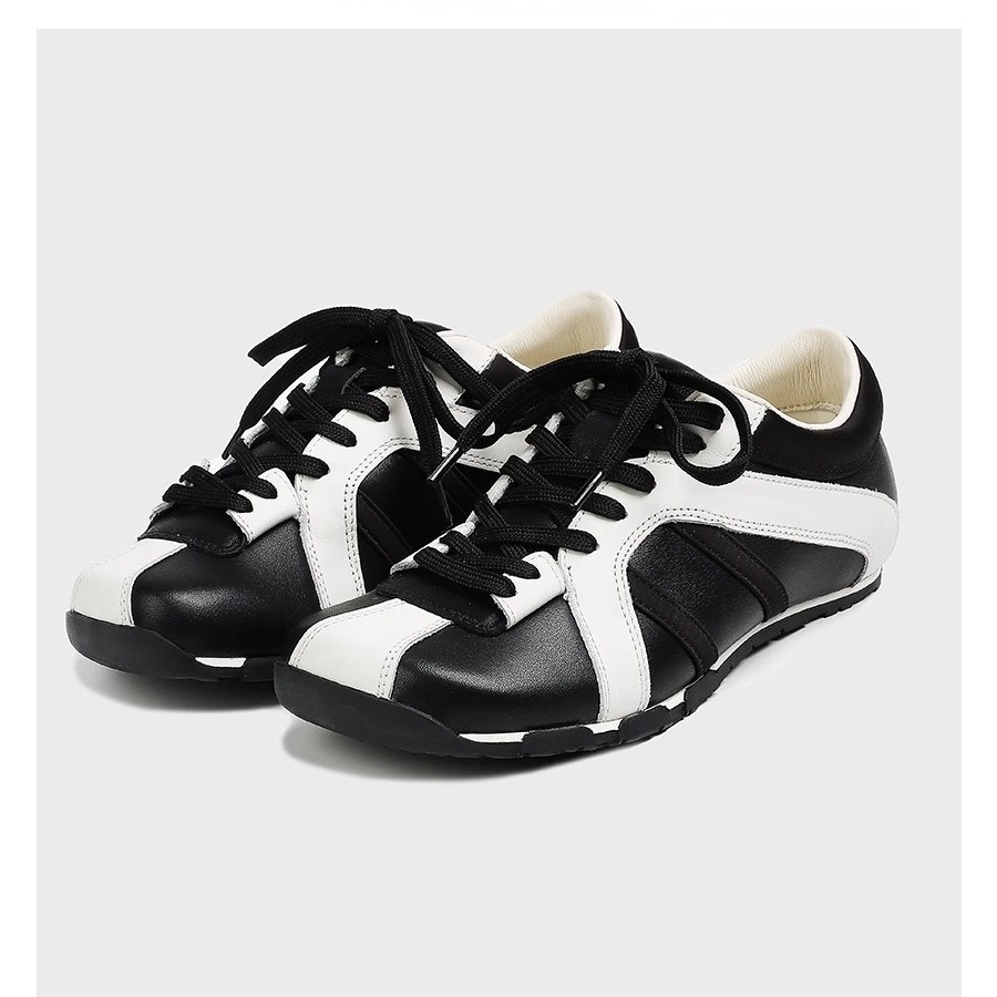 【zhike 之可】原创月牙底~蕾丝珍珠带内增高休闲阿甘鞋女德训鞋详情3