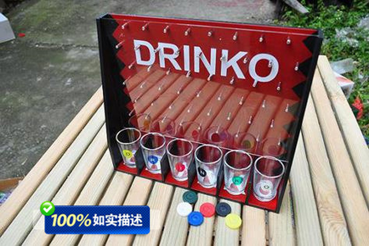 Wine fighting games, wine racks, bar supplies, wine tables, popular drinking games in European and American bars, toys, falling pieces pic 6