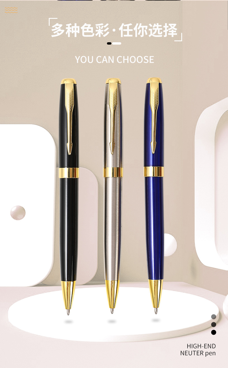 Metal ballpoint pen factory, business ballpoint pens, metal pens, office pens, advertising gift pens, signature pens pic 8