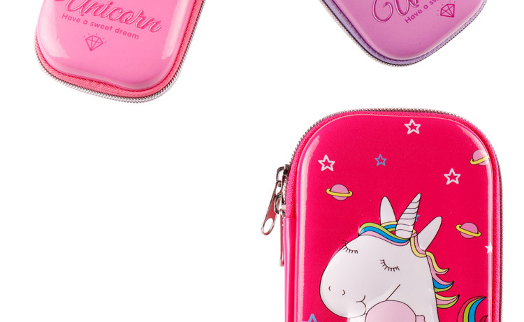 TOPSTHINK Disney 3D Unicorn EVA large-capacity pen Case for Children and Students Multi-compartment Cartoon Stationery Box, simple and niche handbag wholesale pic 29