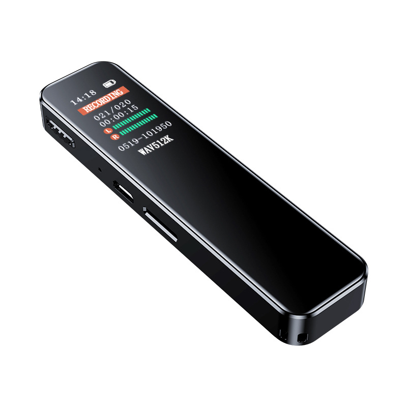 New 32/64G digital voice recorder, MP3 player, external playback function, factory direct sales of voice recorder, learning merchant pic 7