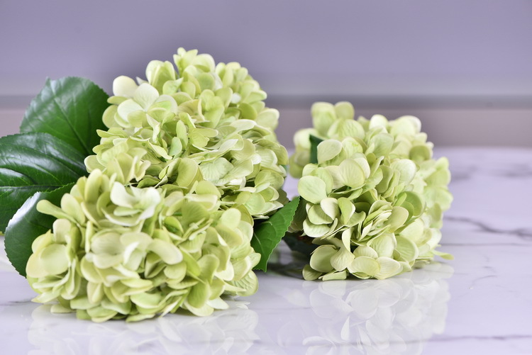 Factory supply of artificial hydrangeas, high-end hydrangea wholesale, wedding, home, hotel landscaping, main flowers, decorative artificial flowers pic 53