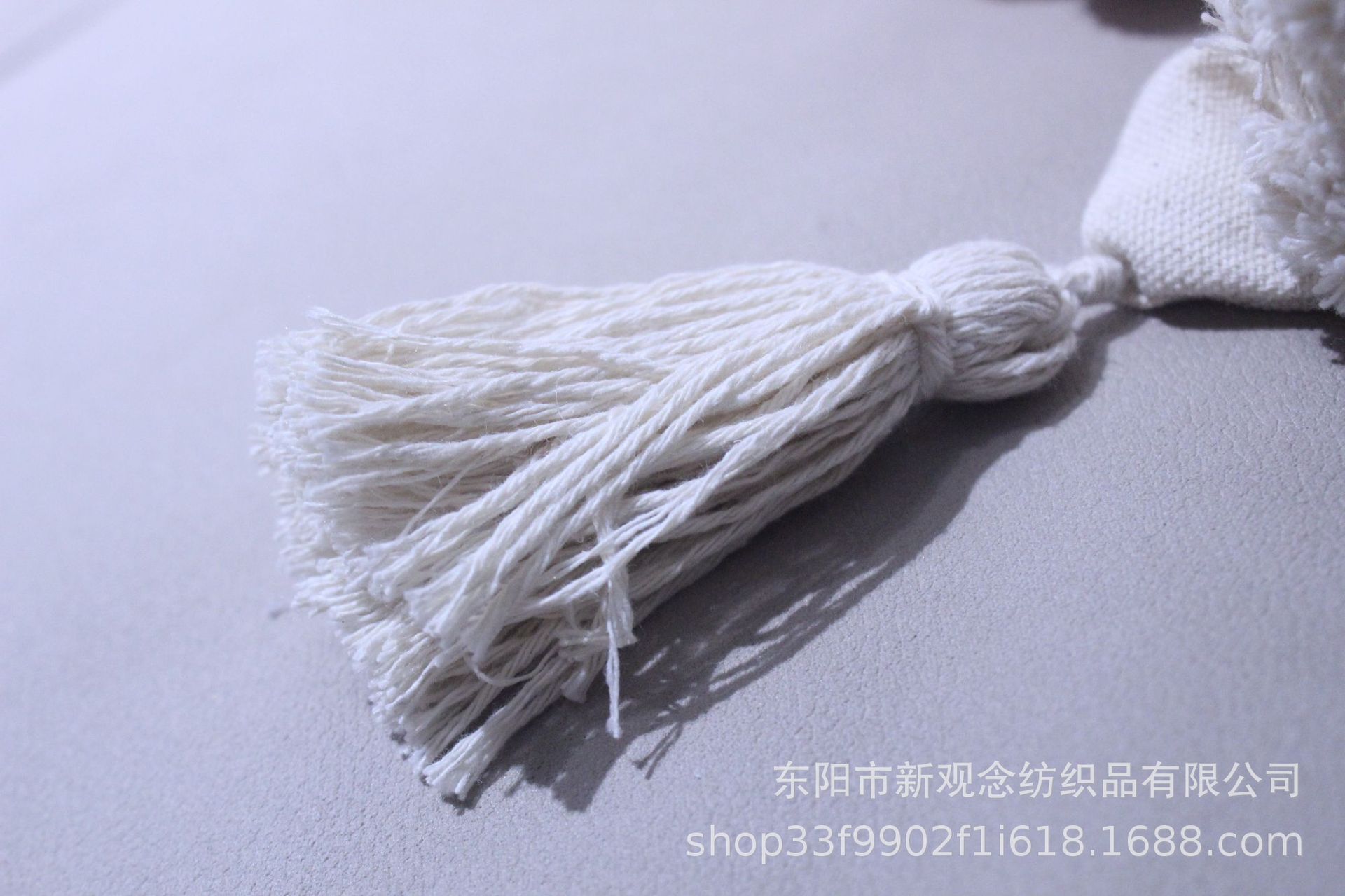 Cotton tassel pom-pom embroidery plush cushion cover, tassel pillowcase, light luxury sofa, Moroccan tufted wholesale pic 23