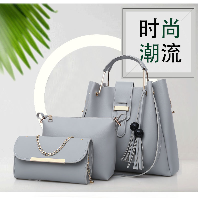 包包女跨境2022新款欧美手提女包时尚单肩水桶女士箱包子母包妈咪详情52