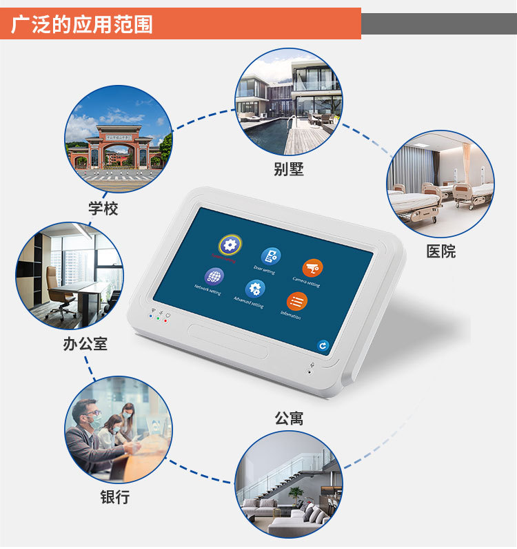 1080PWiFi smart video doorbell, high-definition electronic video doorbell, video intercom exit doorbell pic 5