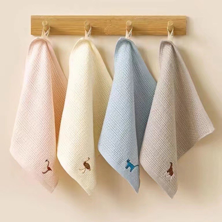 暮色亿清晨洗脸巾纯棉吸水洁面巾居家日用方巾婚庆伴手礼节日礼品详情2