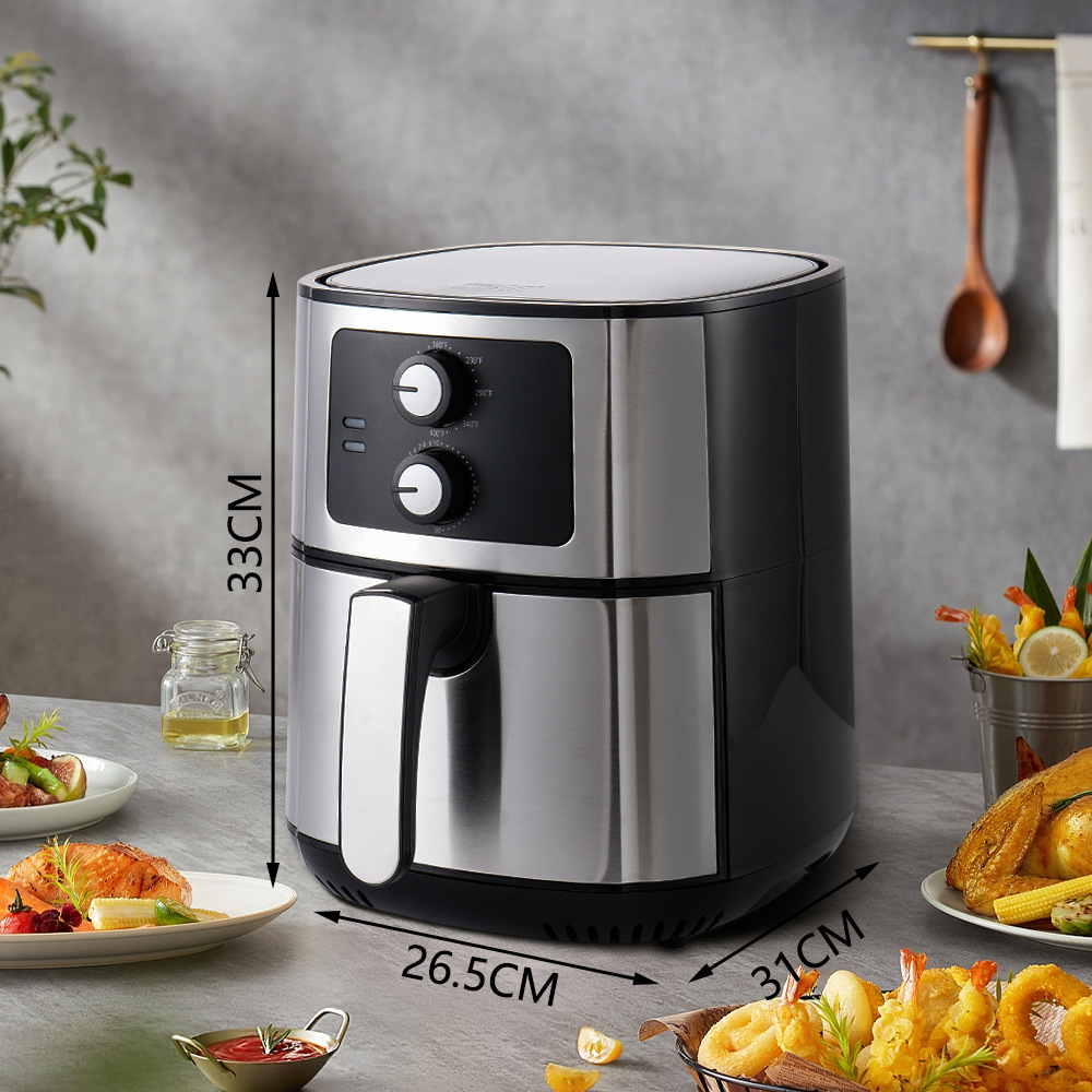 winning star Cross-border Home 5.5L multi-functional air fryer for grilled meat, French fries, egg tarts and baking pic 4