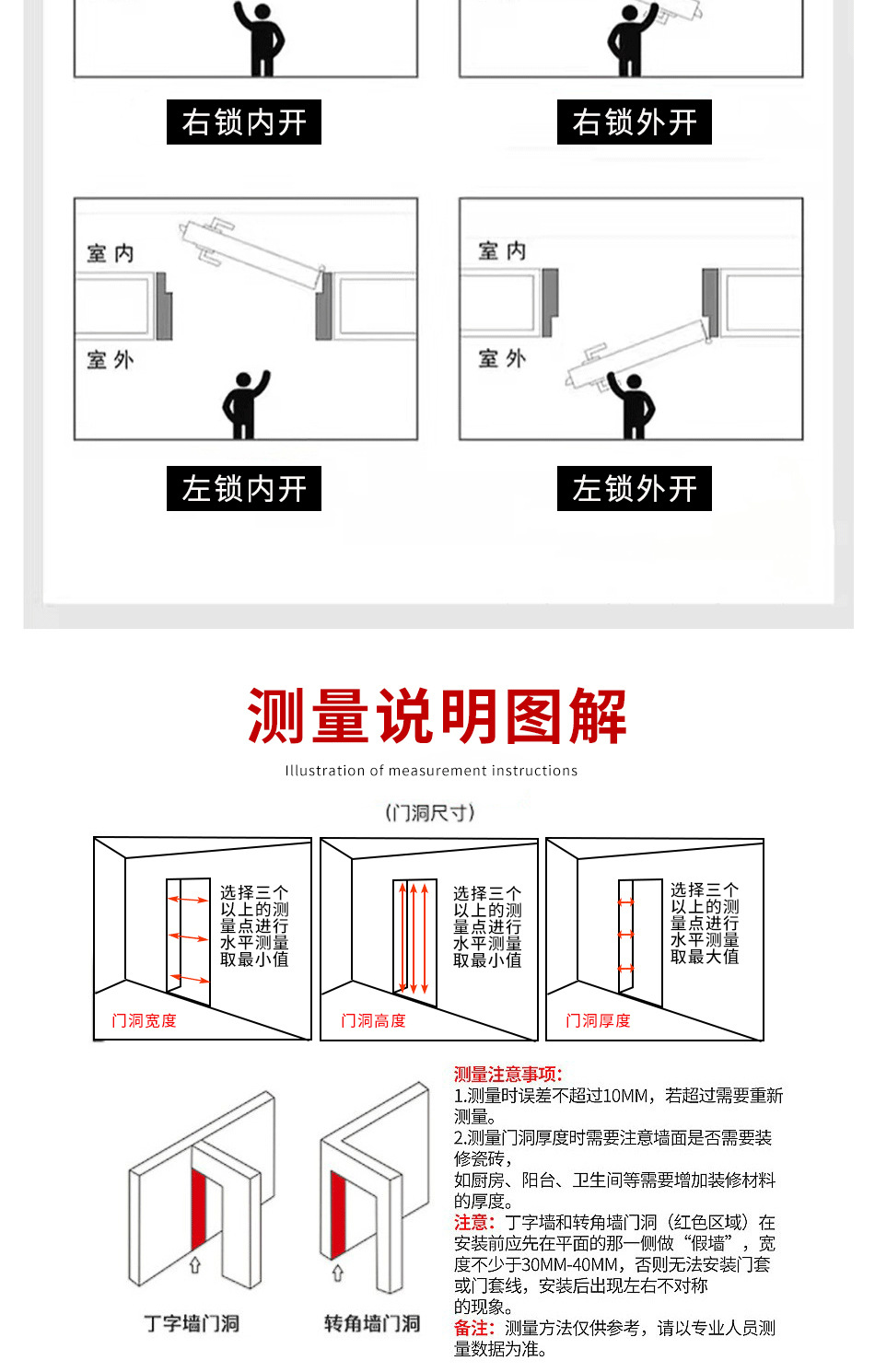 Solid wood bedroom door, modern interior simple soundproof bedroom door, ecological paint-free carbon crystal composite swing door pic 11