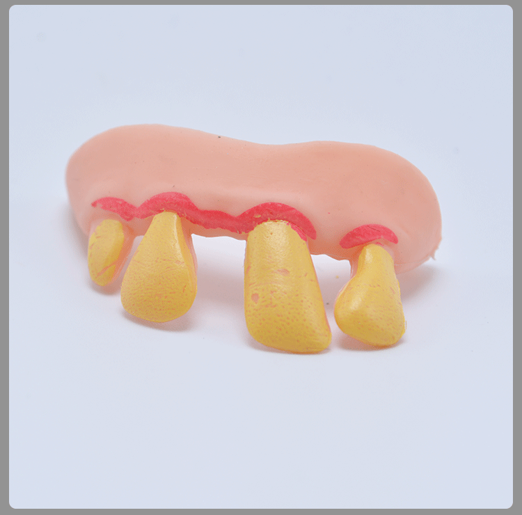 跨境万圣节装扮道具仿真僵尸假牙环保整蛊牙套龅牙兔牙大门牙玩具详情5