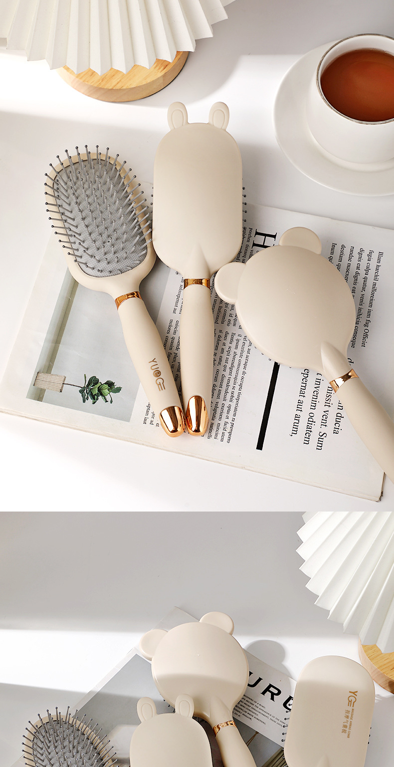 Airbag comb for massaging the scalp, ladies with long hair, high appearance level, portable massage comb, girlish heart comb, curly hair comb pic 11