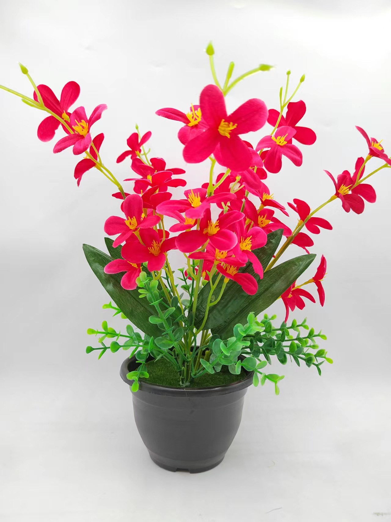 Hongsheng Simulation Technology simulates five-pronged orchid home green bonsai pic 4