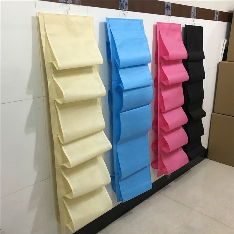 New non-woven fabric storage bags are directly supplied by the manufacturer. We offer multi-color and large-capacity shoe storage hanging bags and wholesale home storage bags pic 17