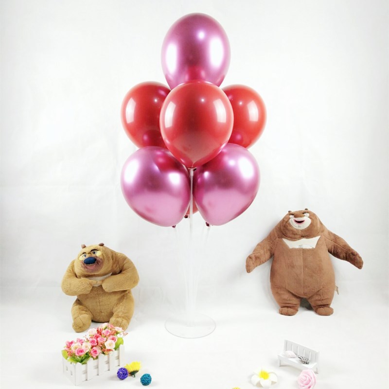 The manufacturer has extended the water-filled brackets for wedding, party and birthday decorations, raised the balloon table and floating columns pic 3