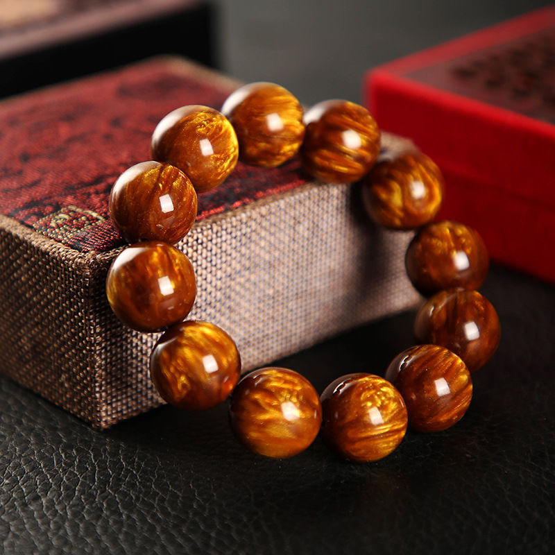 金丝海柳佛珠手串单圈手串男女款民族风念珠文玩直播引流福利品批详情2