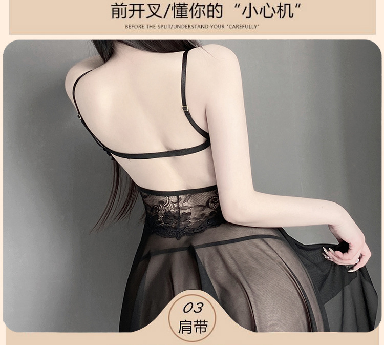 情趣内衣小胸钢托聚拢吊带免脱性感睡衣诱惑激情纯欲 套装详情8