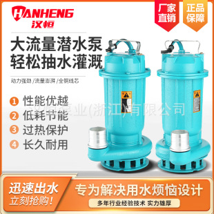 WQ污水泵大流量无堵塞农用工业地下室排污泵JYWQ潜水泥浆泵潜污泵详情41