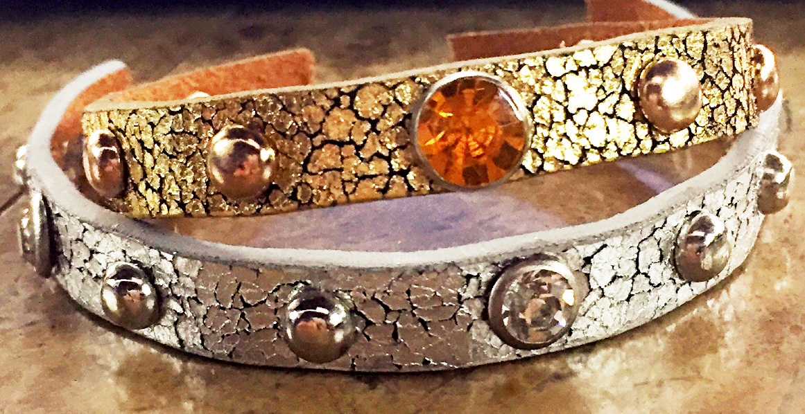 Yiwu genuine leather with gilding and cracking, metallic color, gold and silver, double-layer cowhide with gilding pic 24