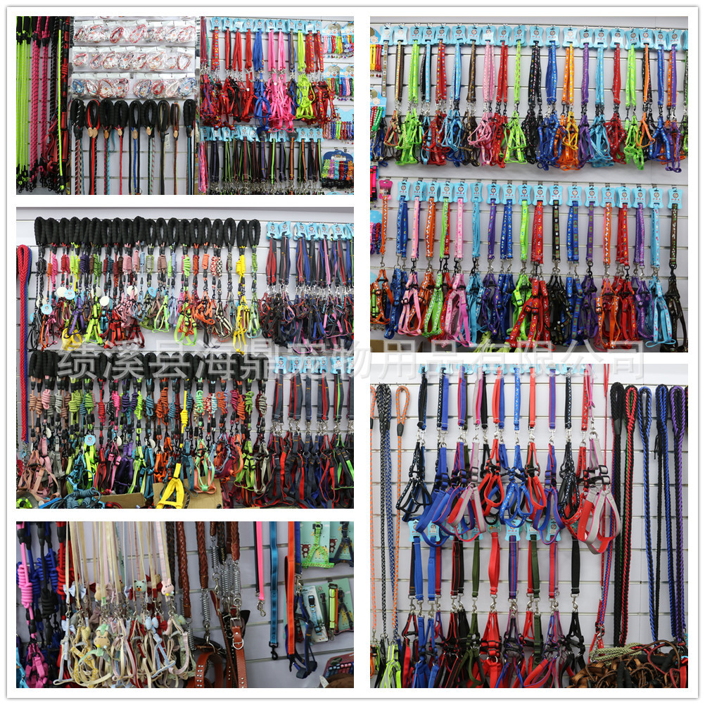 Pet leash collar, large and medium-sized dog eight-strand leash, dog braided leash, dog leash pic 9