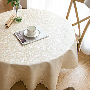 Cross-border delivery of European-style waterproof tablecloths, heat-resistant, oil-resistant, no-wash tablecloths, household tablecloths, rectangular coffee table tablecloths pic 6