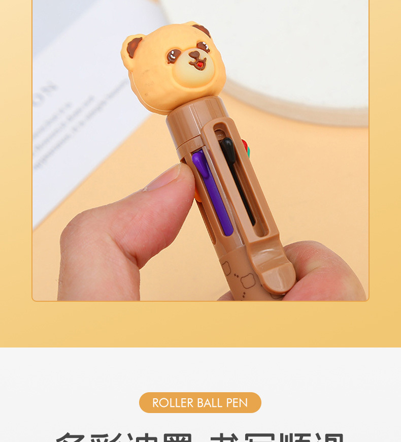 [midsails stationery SOFUN] ilustrador Nandy bear ZF2673 ocho colores pulsar bolígrafo mano tienda bolígrafo al por mayor pic 6