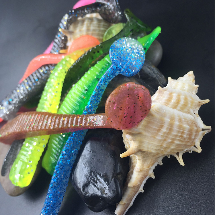 Dongle Jian Soft Bait T Swing Tail Fish LJ3.1 Inches 80MM 2.2g 10 Pieces Swing Bait [Fat Goluya] pic 6