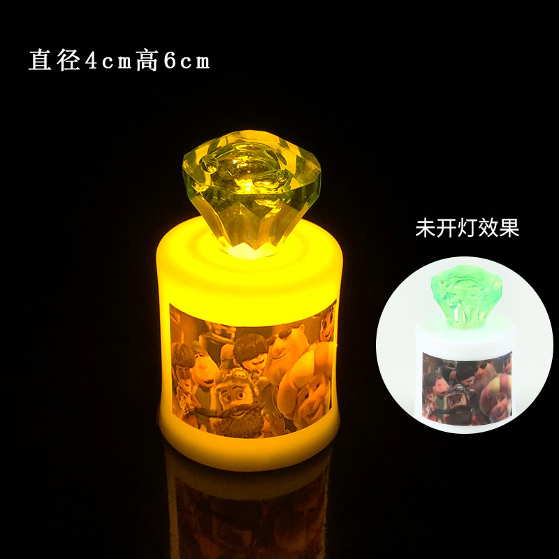 Spiral candle-shaped proposal electronic candle decorative handicrafts and ornaments pic 16