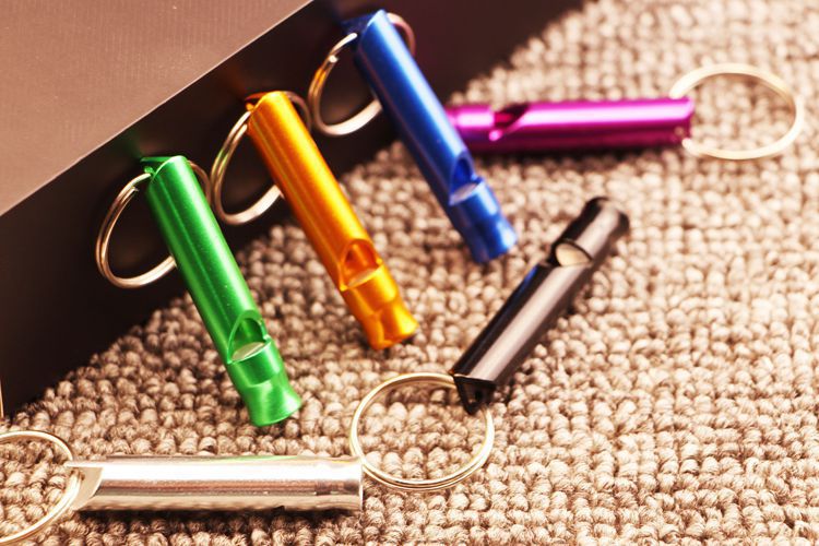 Pet whistles, aluminum alloy colorful small whistles, fire-fighting and wilderness survival whistles, outdoor training dog pet whistles pic 10