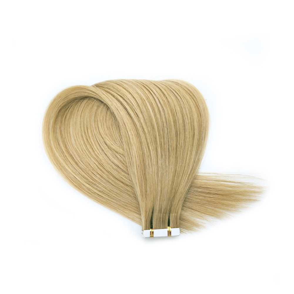 * 27 tape hair с золотыми волосами PU pic 7