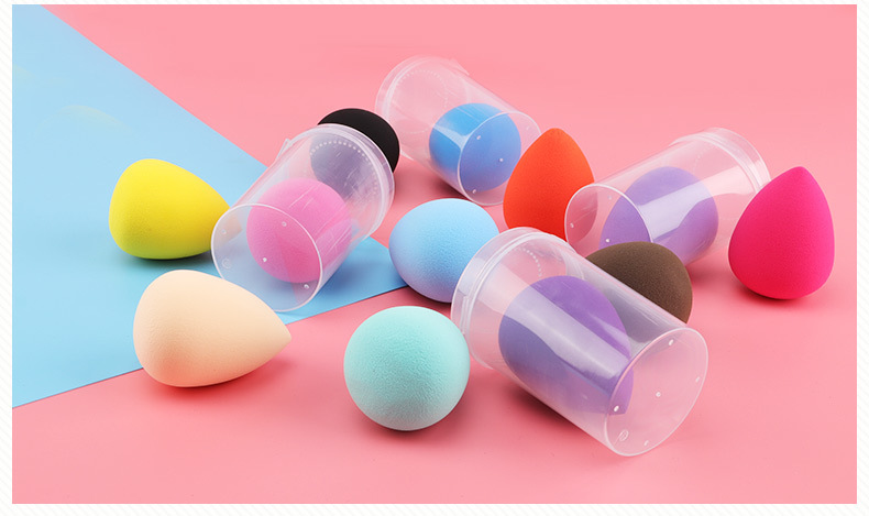 Beauty egg dry and wet dual-purpose makeup egg, gourd water drop diagonal cut powder puff, makeup puff pic 18
