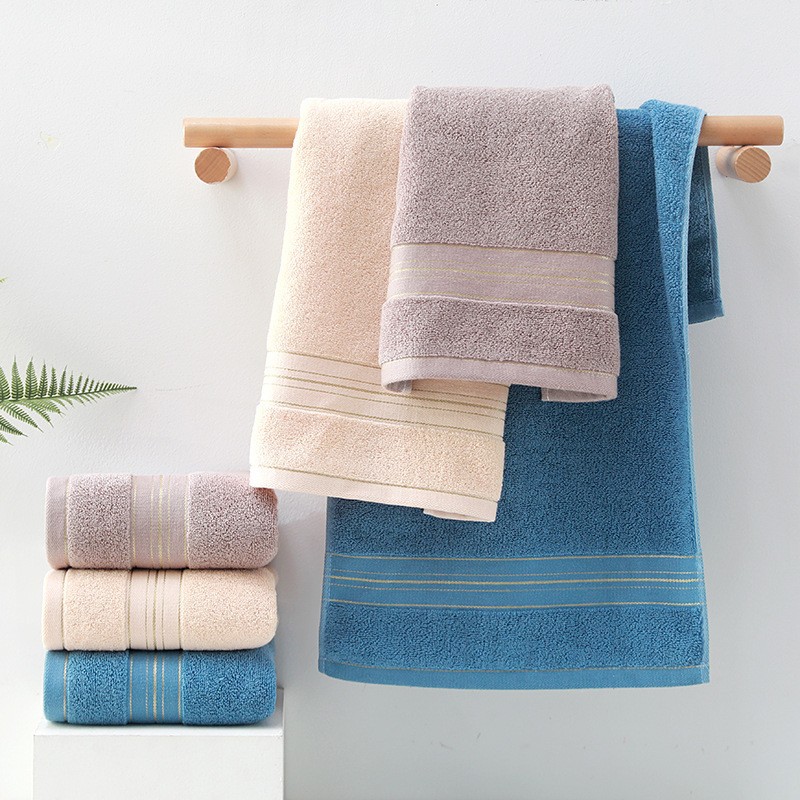 Factory cotton towel wholesale, gold thread broken, thickened 16-towel gift box, face-washing and water-absorbing gift, embroidered logo pic 3