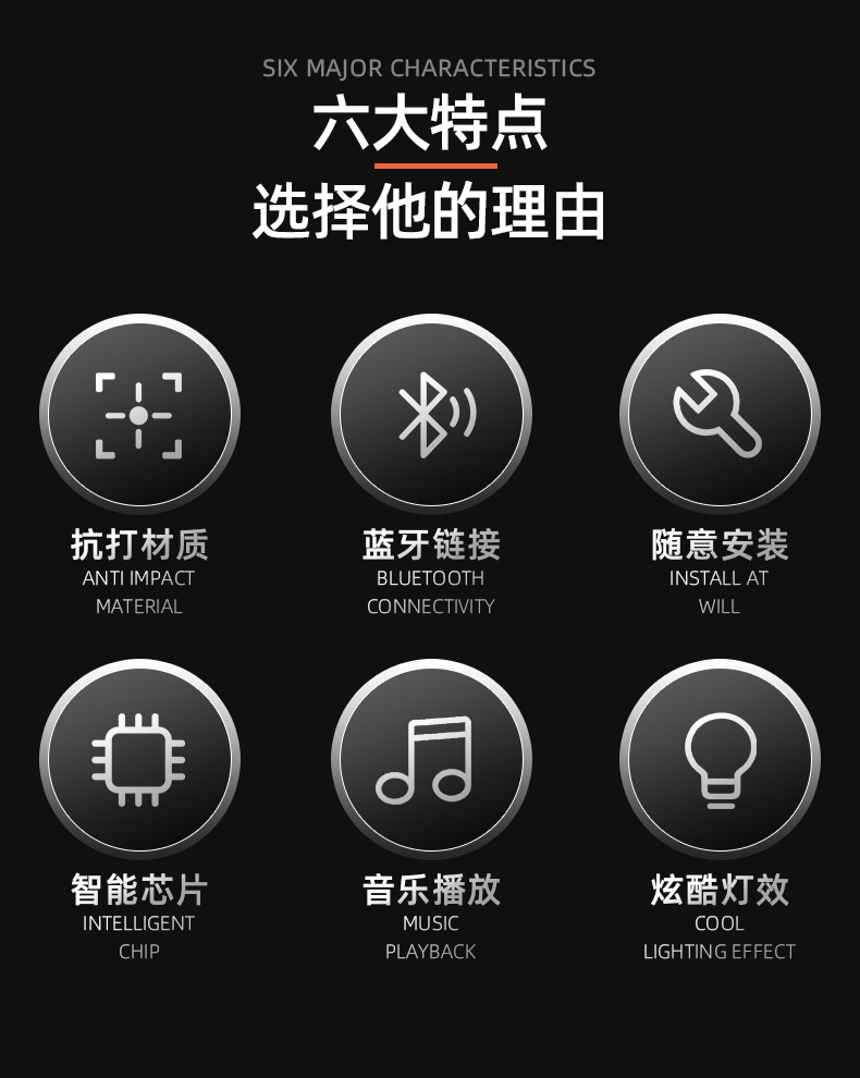 家用蓝牙拳击靶智能音乐拳击机墙靶儿童拳击训练器材打拳反应沙袋详情2