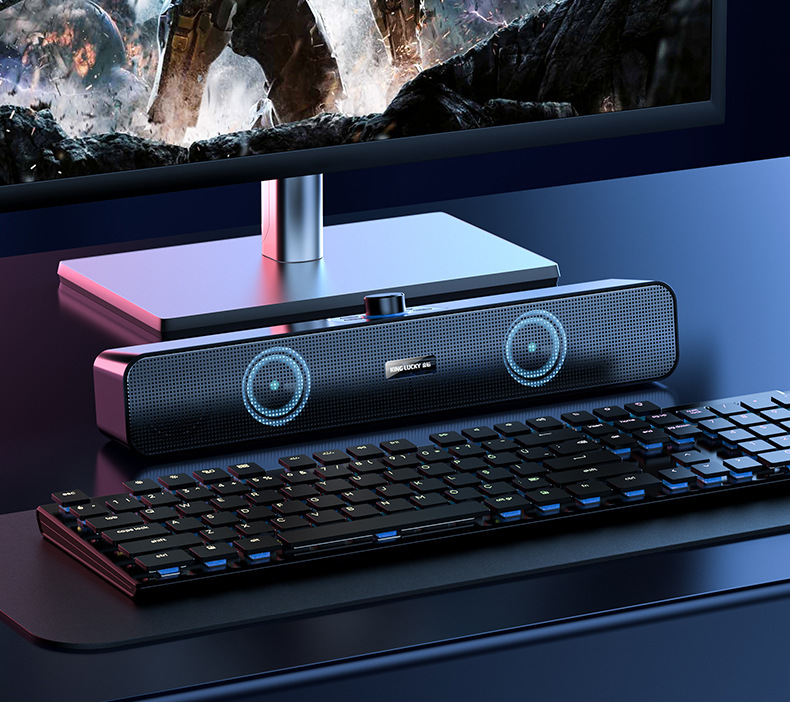 Jinyun s6 Bluetooth Speaker, desktop for home use, active small speaker, wired usb, wireless subwoofer, Bluetooth speaker pic 2