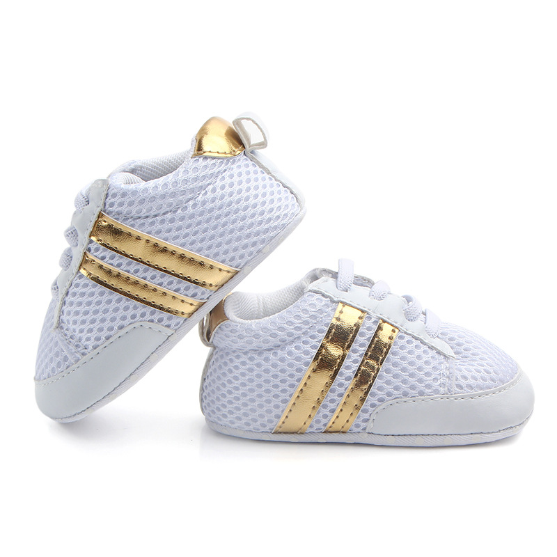 Wholesale spring and autumn breathable mesh baby shoes, soft-soled anti-slip baby walking shoes, casual 0842 pic 19