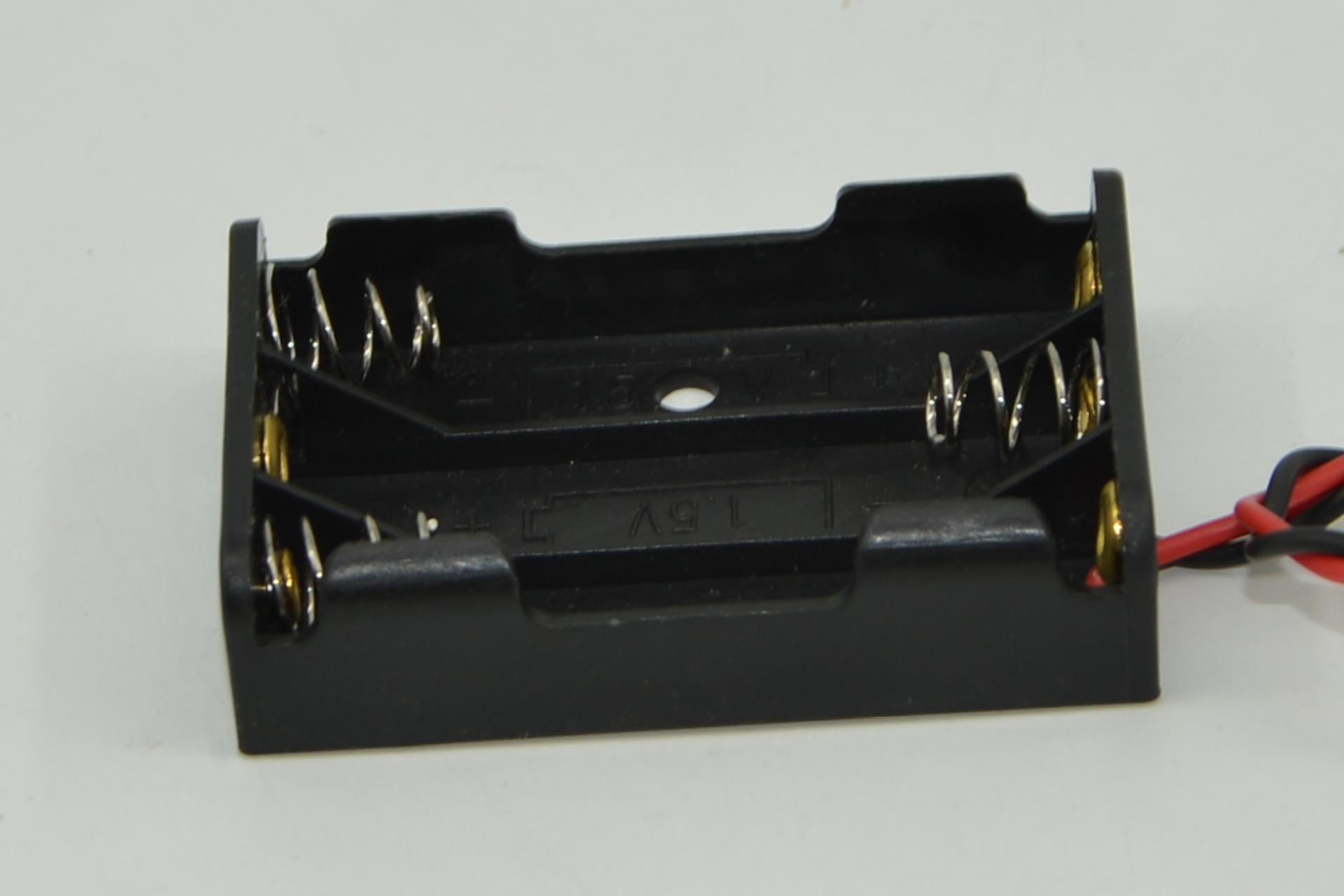 Three AA battery boxes without LIDS, AA battery sockets, 4.5V, three AA switches with wires pic 2