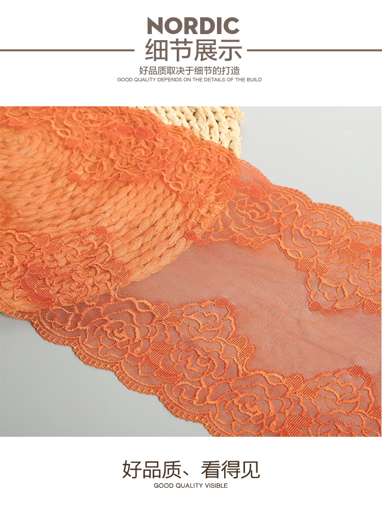 Factory direct supply 20cm 28-stitch series lace trim underwear trim DIY clothing accessories pic 17
