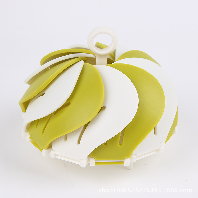 2018 Fashionable and creative stretchable and foldable fruit platter with box, portable plastic fruit platter manufacturer supply pic 4