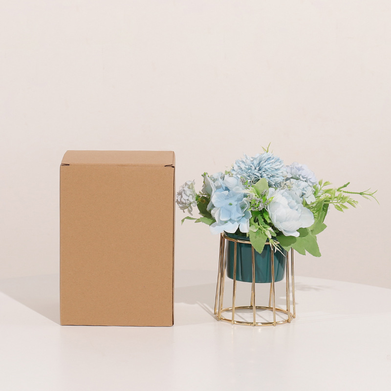 Light luxury home artificial potted plant artificial flower small ornaments, living room and dining room table decoration artificial flowers and artificial plant potted plants pic 15