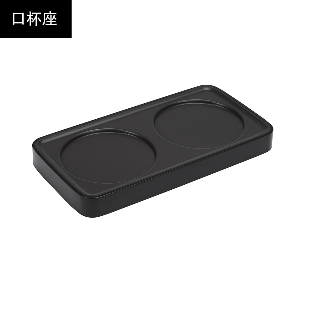 Venta directa de fábrica habitación de hotel bandeja de plástico ABS caja de consumibles caja de papel tisú bandeja de té soporte de taza toalla bandeja kit pic 9