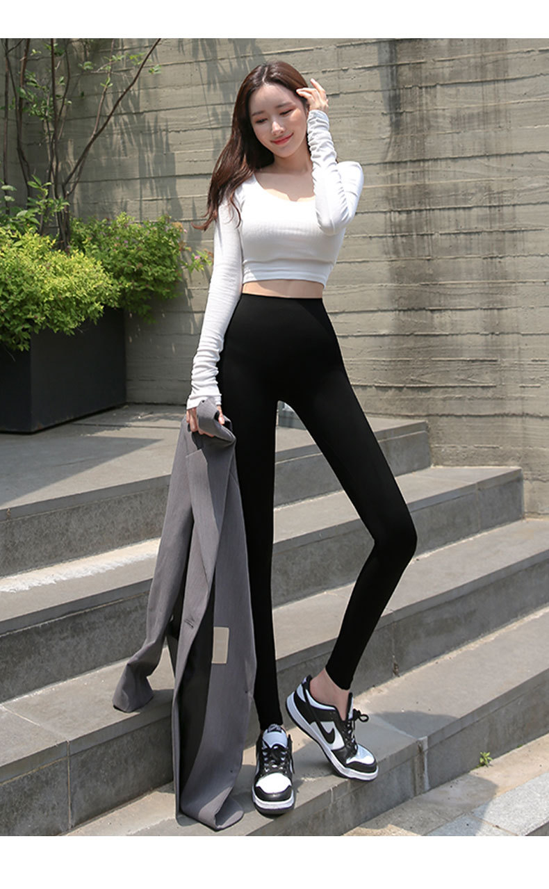 卡卡鲨鱼裤高腰收腹强力提臀塑身悬浮瑜伽打底裤女外穿健身芭比裤详情51