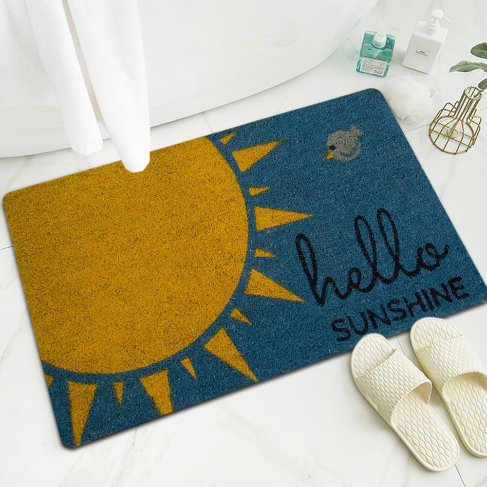 跨境亚马逊爆款数码印花橡胶地垫入户门厅地毯家用门口入门脚垫子详情26