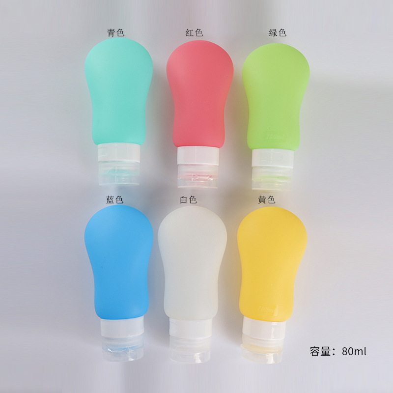 New type of silicone gel packaging bottles pic 2