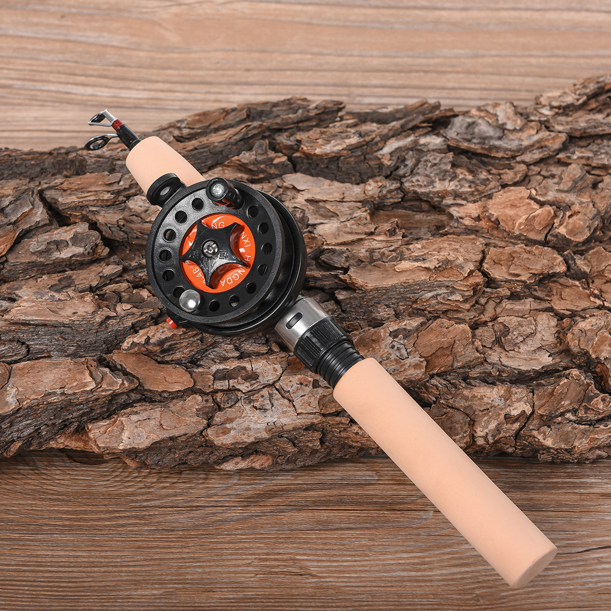 27747 LEO Leou [Ultra-Short Retractable Ice Fishing Rod Set] Export Fishing Rod Winter Fishing AliExpress Fishing gear pic 11