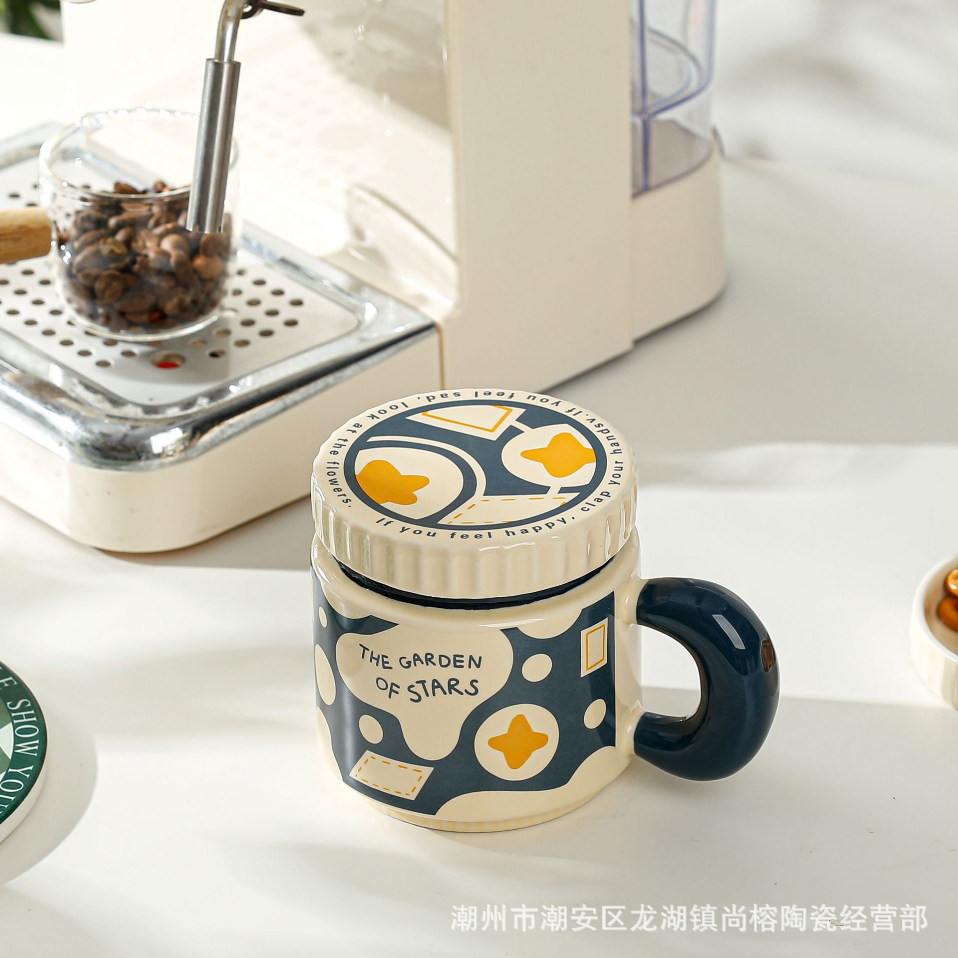 Creative flower ceramic cups, niche high-end coffee cups, light luxury mugs, water cups with high appearance standards, camellia cups as gifts pic 14