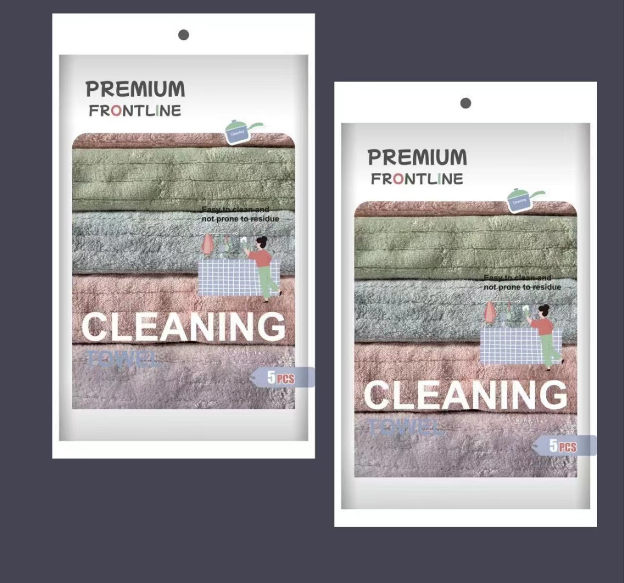 New type of cleaning cloth, non-stick, kitchen-specific dishcloth, rag for wiping tables, absorbent, thickened multi-functional cleaning cloth pic 10