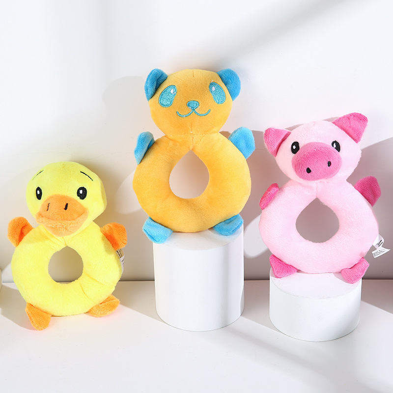 Cross-camera pet plush toys, dinosaur durable, teething, vocal dog, golden Retriever, Labrador toys, Amazon pic 8