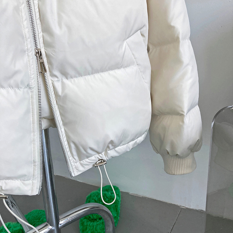 Luxi 2022 New Design sense stand-up collar short Down jacket for petite women 90, white duck down jacket Y33 pic 81