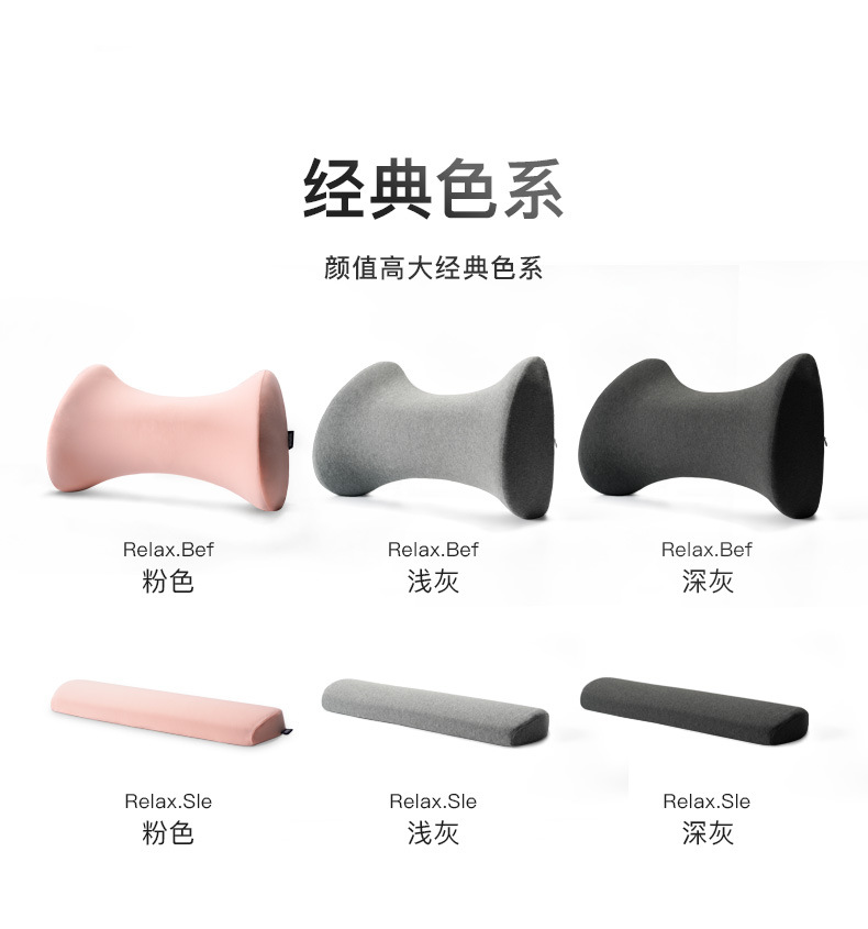 Memory foam lumbar pad, bedtime pregnant woman pad, side sleep, sleeping lumbar support pad, lumbar correction lumbar pillow pic 9