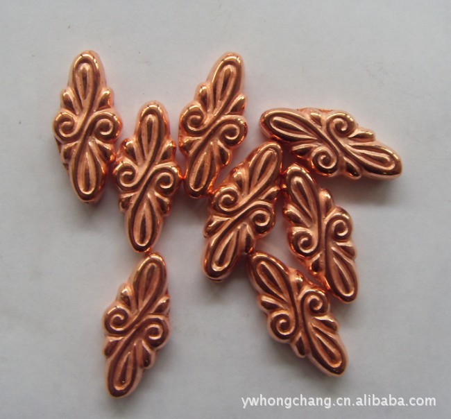 diy heart-shaped jewelry accessories, letter beads, electroplated plastic beads, pearl-like acrylic beads, hand-strung beads pic 13