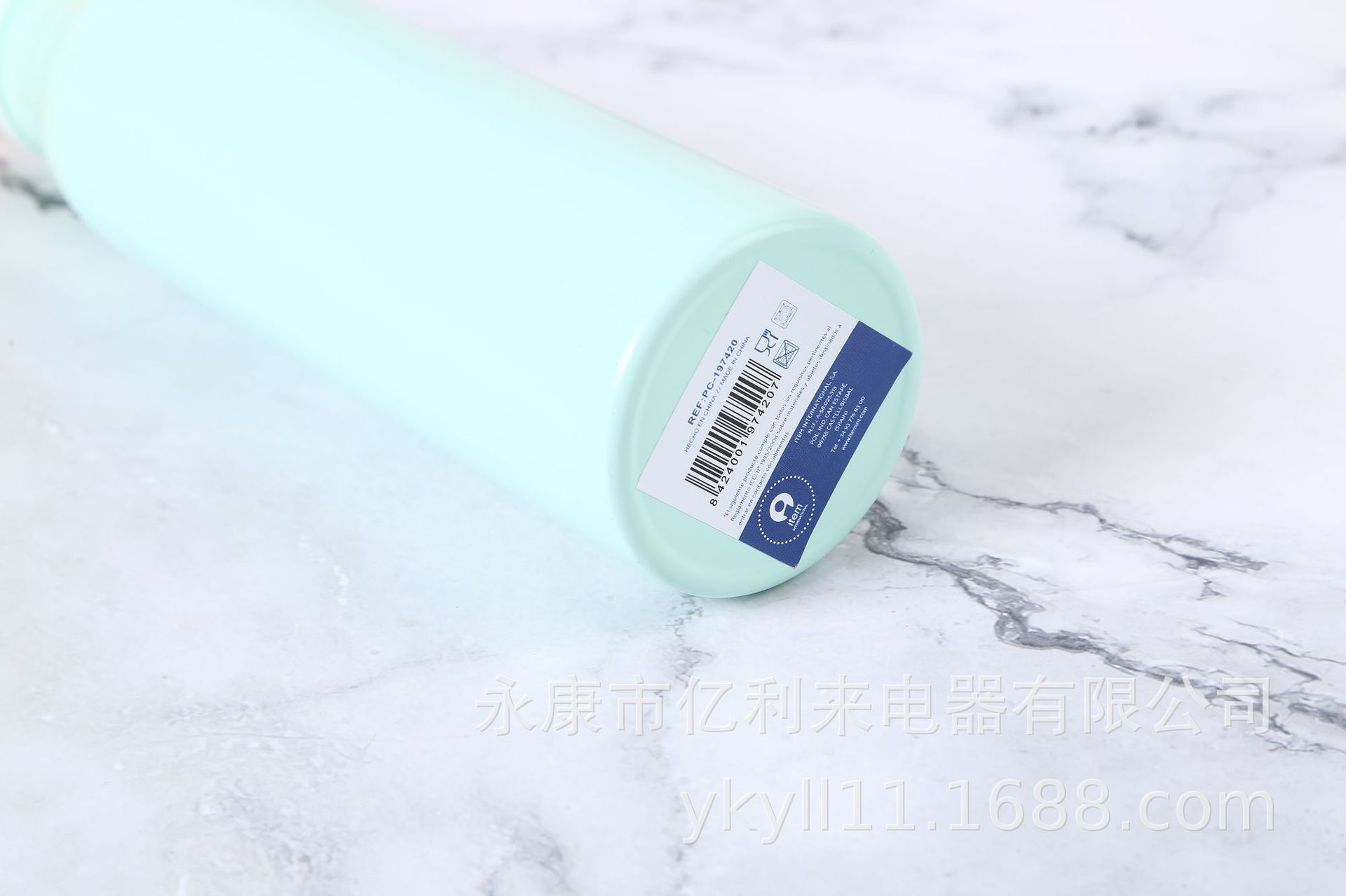 Portable cola bottle, sports frosted gradient color water cup, thermos cup, home stainless steel outdoor water bottle, shoulder strap, portable screwdriver pic 16